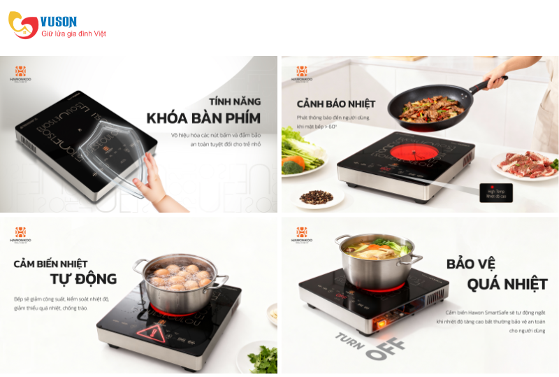 Bếp đơn hồng ngoại Hawonkoo SEOUL-CEH-111