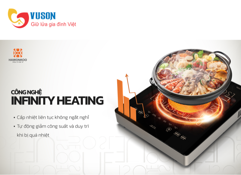 Bếp đơn hồng ngoại Hawonkoo SEOUL-CEH-111