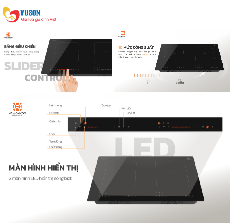 Bếp từ Hawonkoo CEH-269