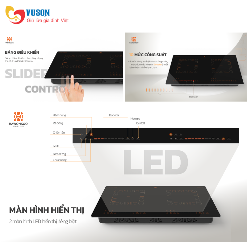 Bếp từ Hawonkoo CEH-288