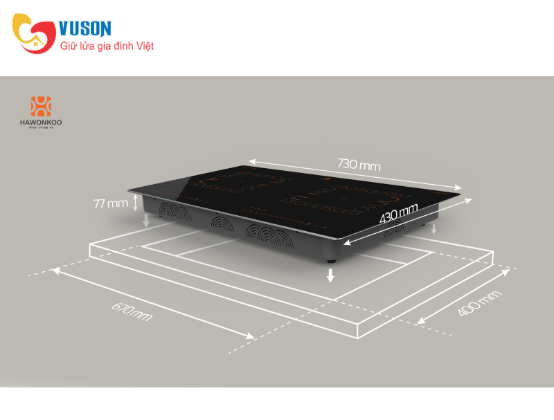 Bếp từ Hawonkoo CEH-288