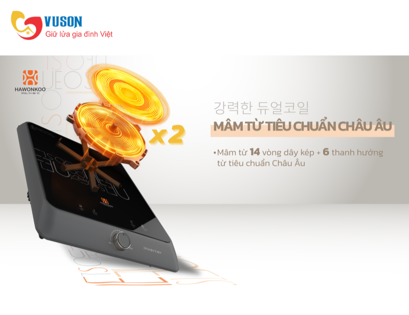 Bếp từ đơn Hawonkoo SEOUL-CEH-106-CF