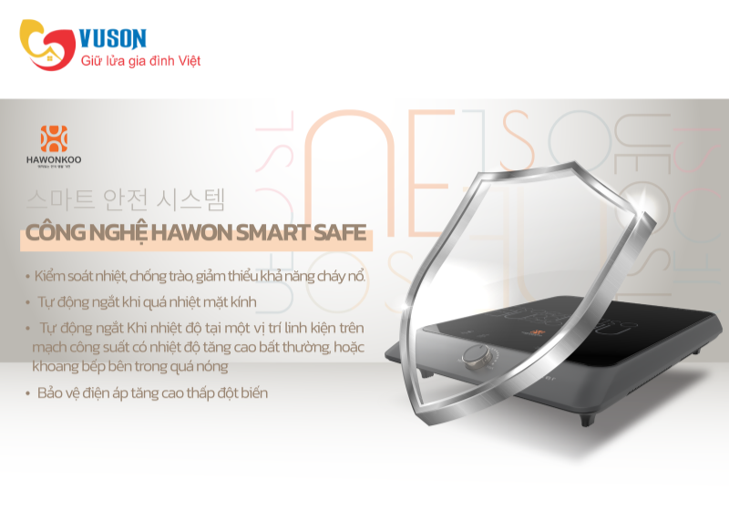 Bếp từ đơn Hawonkoo SEOUL-CEH-106-GR