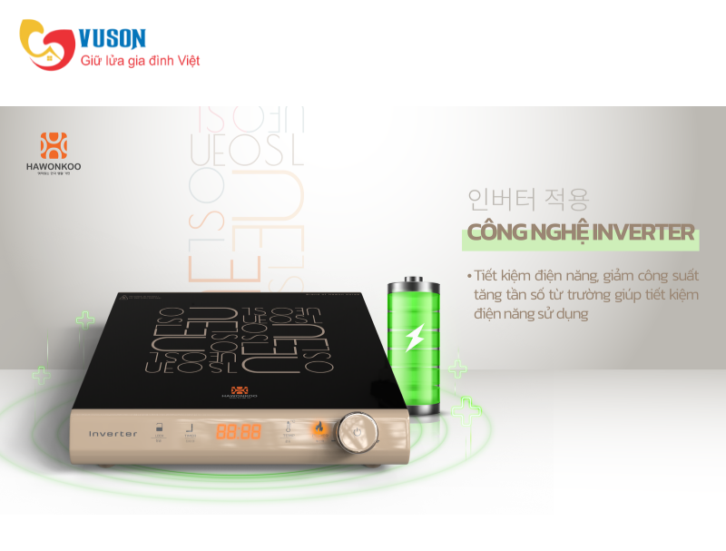 Bếp từ đơn Hawonkoo SEOUL-CEH-108-GR