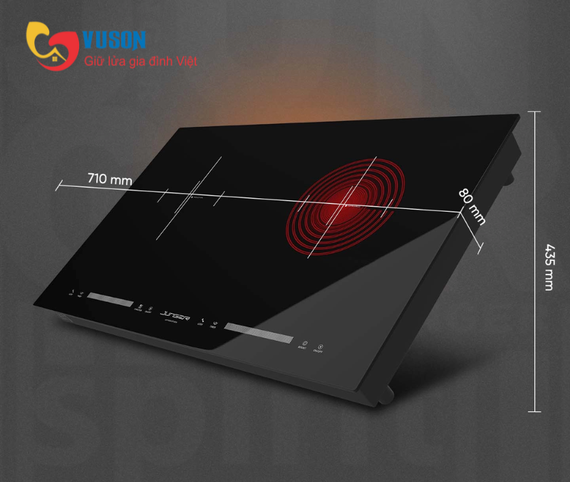 Bếp điện từ đôi Junger CEJ-203-IF