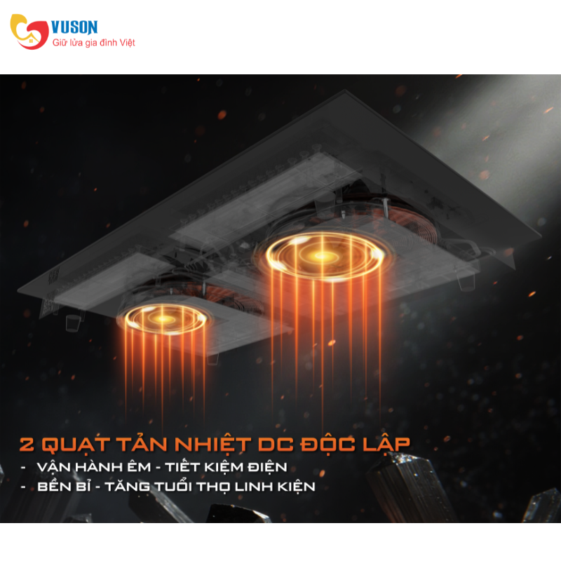 Bếp từ đôi Junger CEJ-222-INVERTER