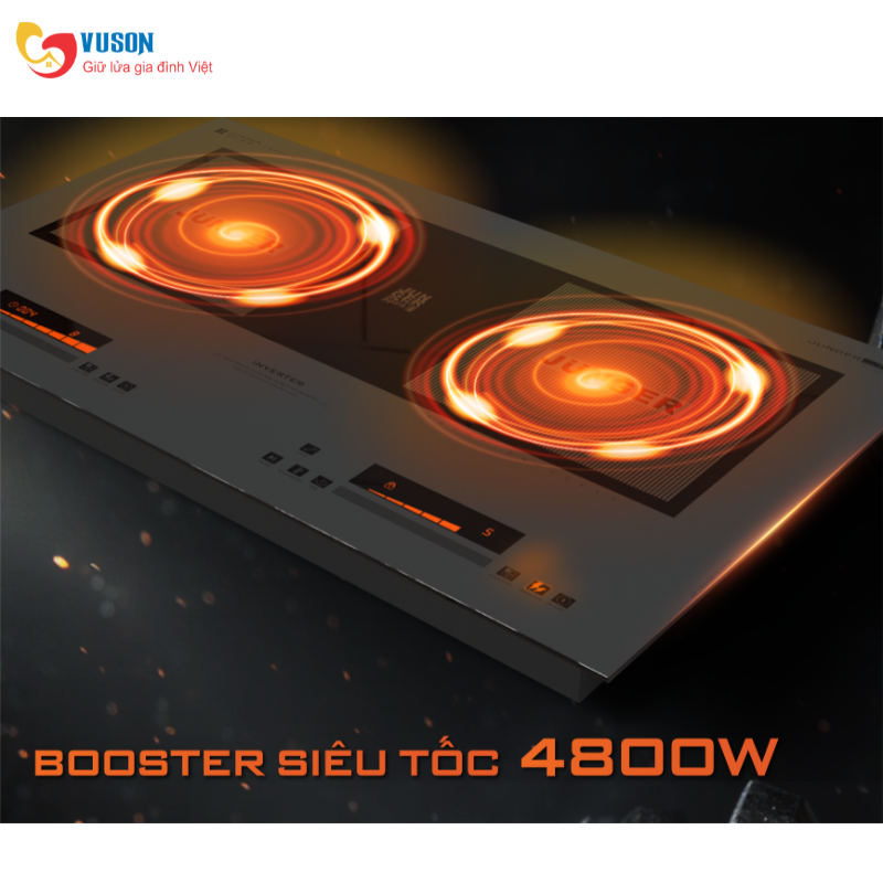 Bếp từ đôi Junger JG CEJ-225-INVERTER
