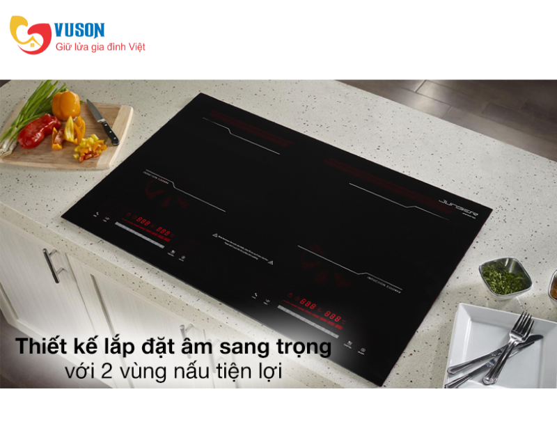Bếp điện từ đôi Junger MK-24