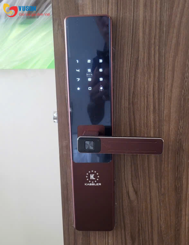 Khóa vân tay Kassler KL-567 CNC Copper App TTlock, REMOTE