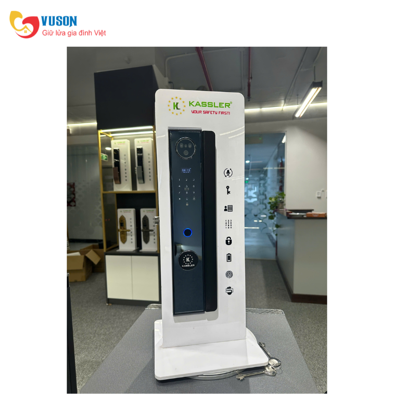 Khóa vân tay Kassler KL-808 CNC REMOTE