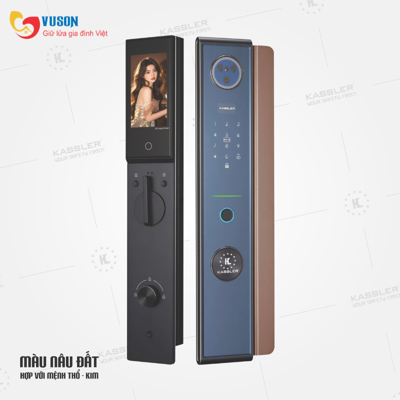 Khóa vân tay Kassler KL-808 CNC REMOTE