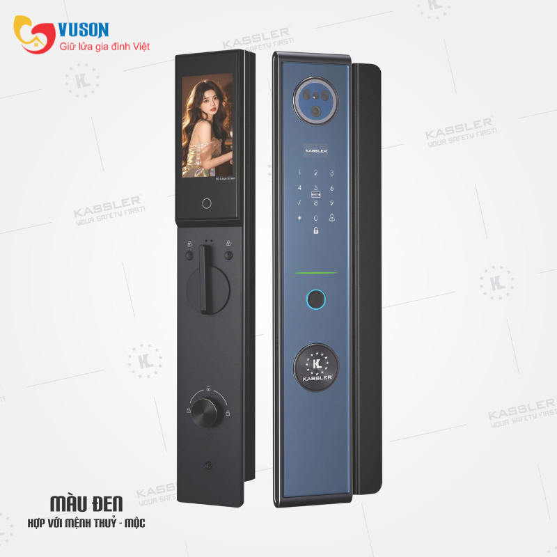Khóa vân tay Kassler KL-808 CNC REMOTE