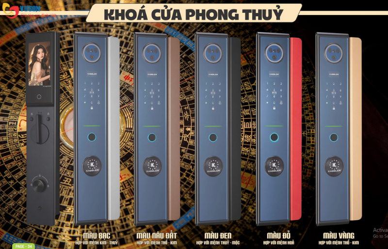 Khóa vân tay Kassler KL-808 CNC REMOTE