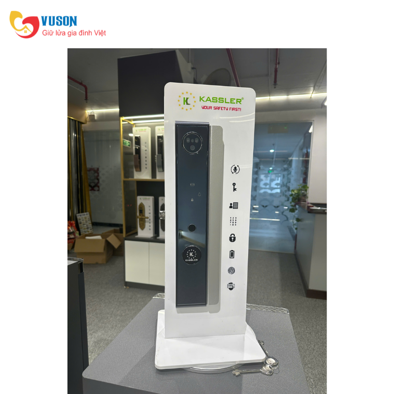 Khóa vân tay Kassler KL-808 CNC REMOTE