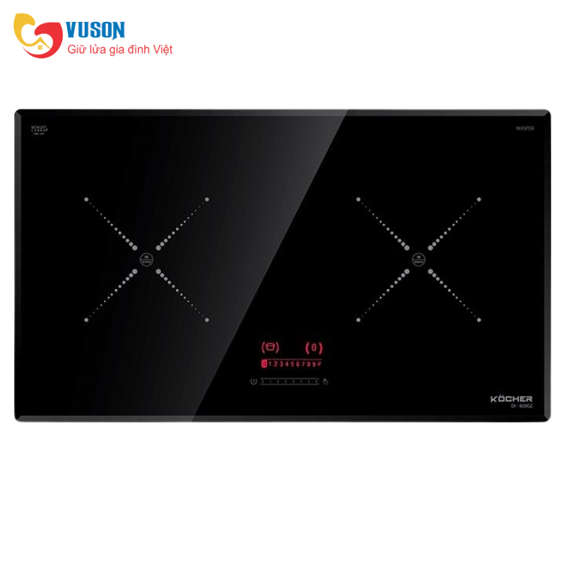 Bếp từ đôi Kocher DI-808GE