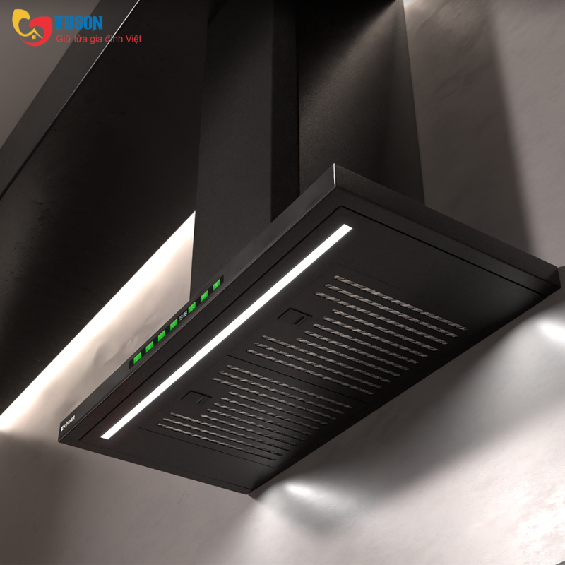 Máy hút mùi Kocher Luvia Black Matte 70cm