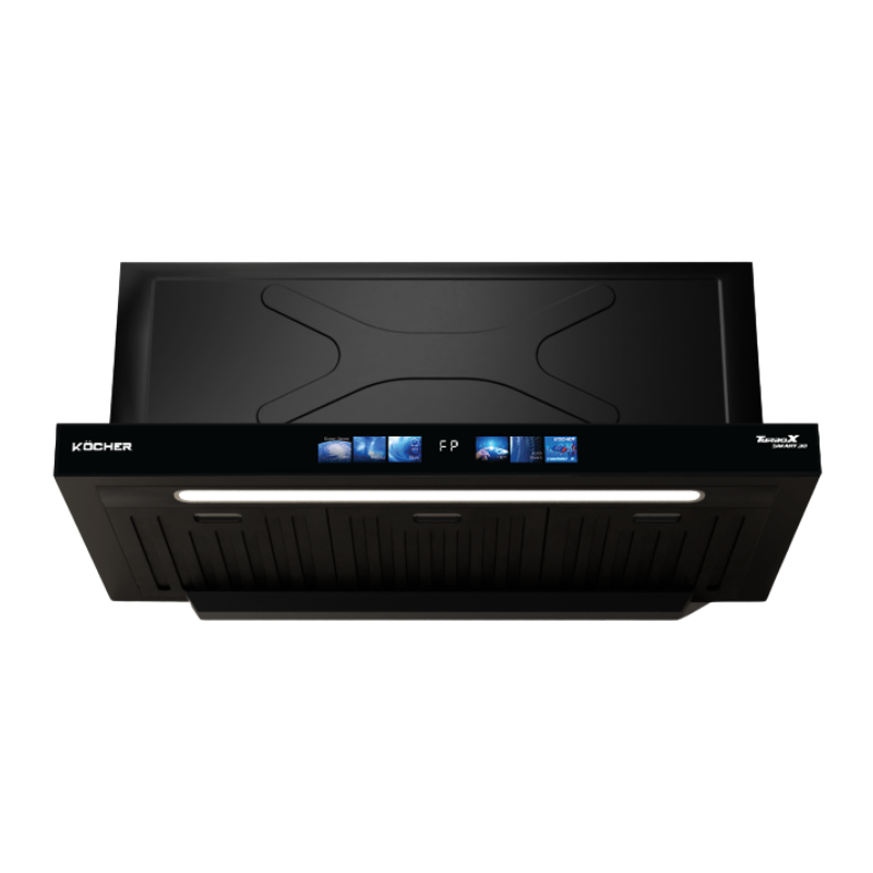 Máy hút mùi Kocher Turbo Smart 3D X3D-350D Auto Clean