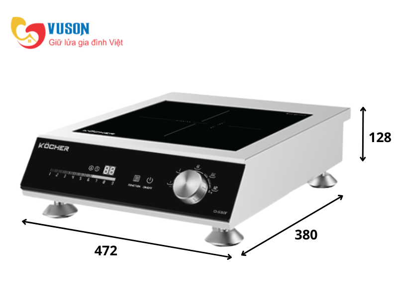 Bếp từ công nghiệp Kocher CI-5000W