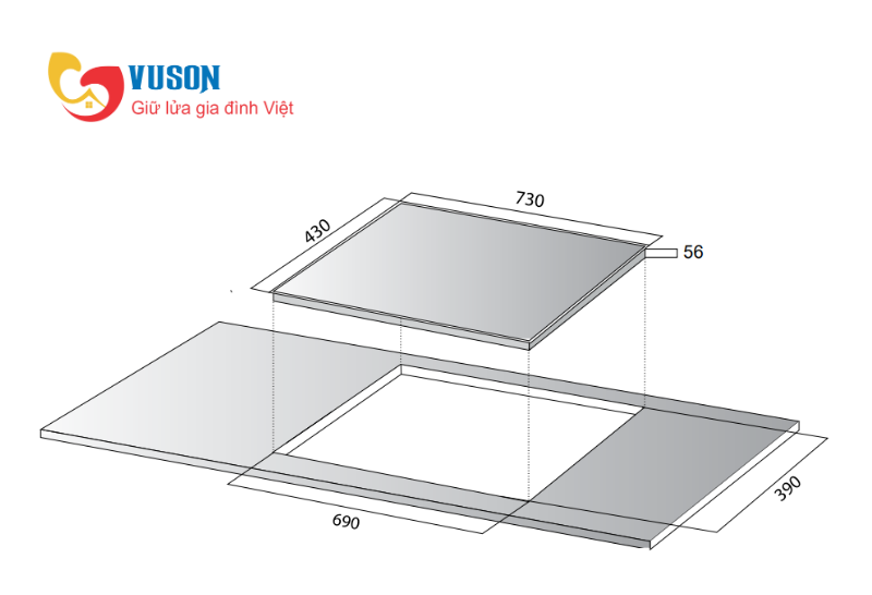 Bếp từ Kocher DI-333Pro