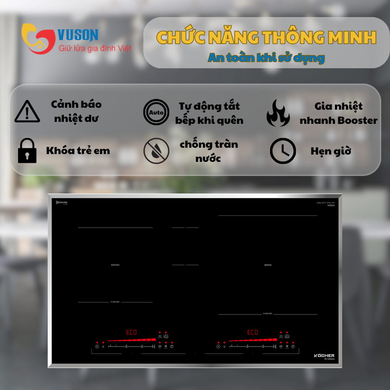 Bếp từ Kocher DI-333Pro