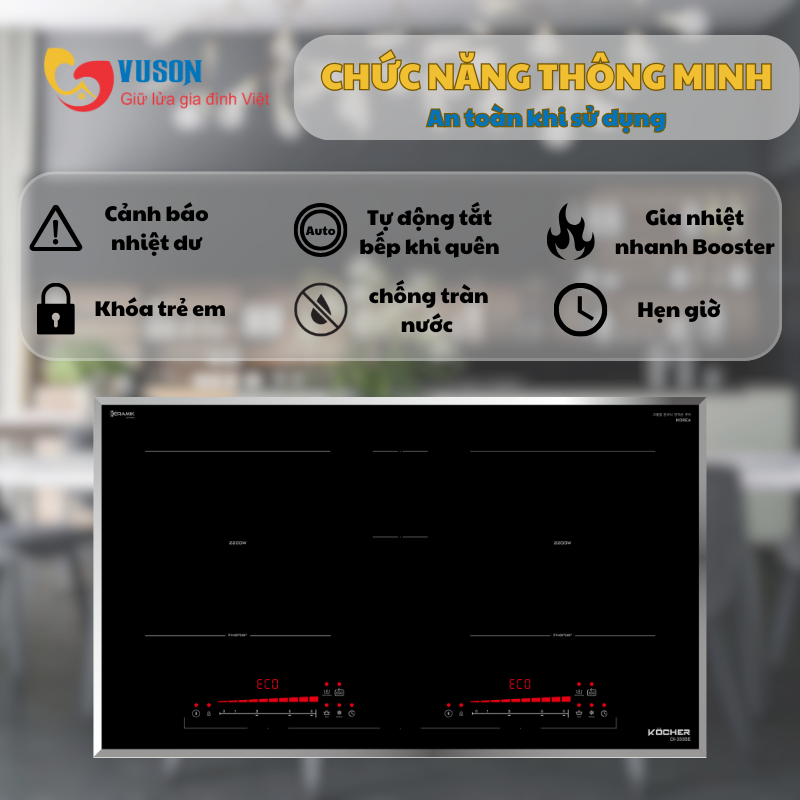 Bếp từ Kocher DI-333SE