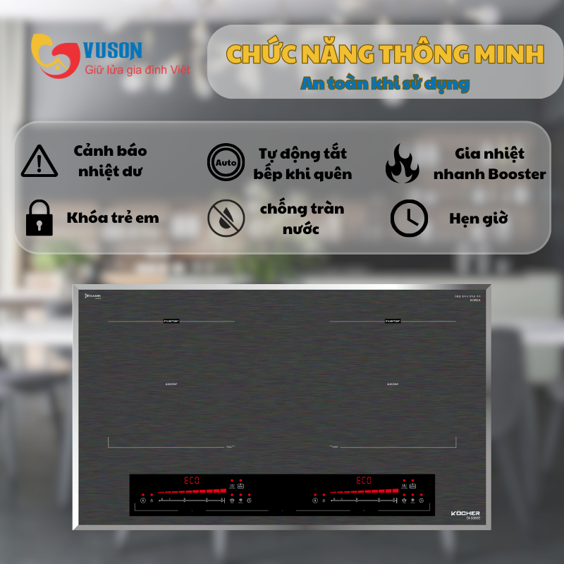 Bếp từ Kocher DI-338SE