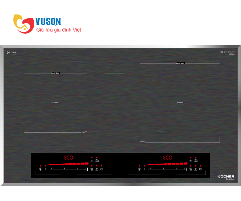 Bếp từ Kocher DI-339Pro