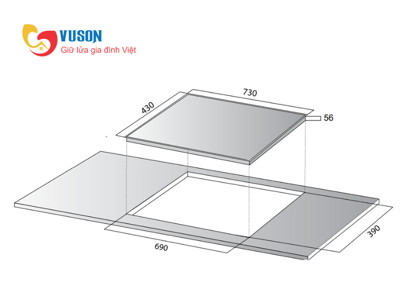 Bếp từ Kocher DI-339Pro