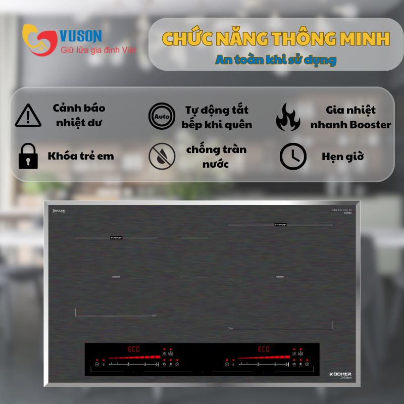Bếp từ Kocher DI-339Pro