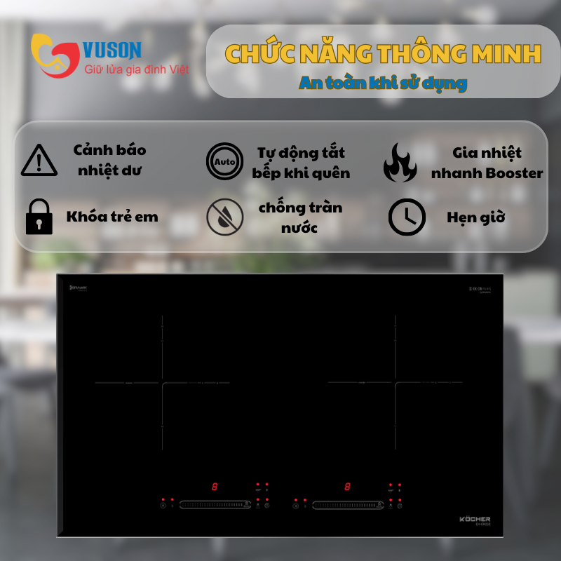 Bếp từ Kocher DI-616SE