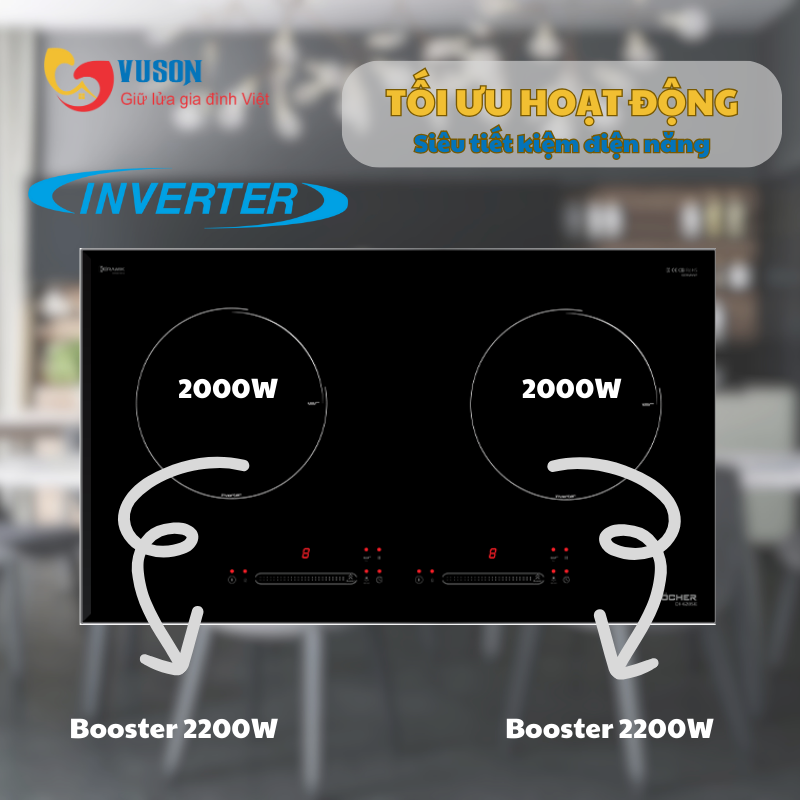 Bếp từ Kocher DI-628SE