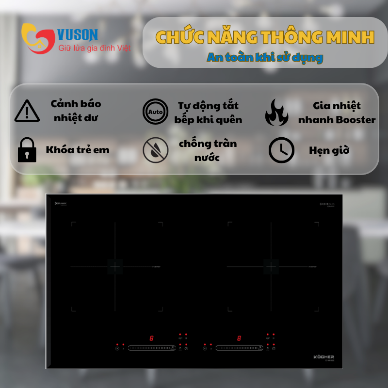 Bếp từ Kocher DI-688SE