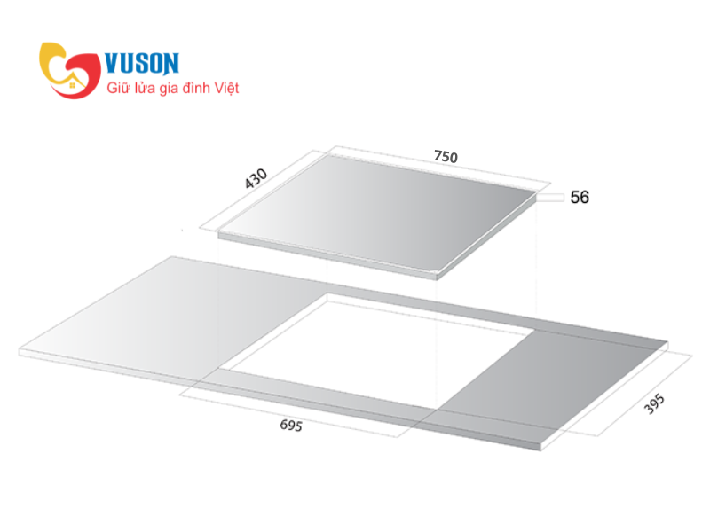 Bếp từ Kocher DI-882 MAX