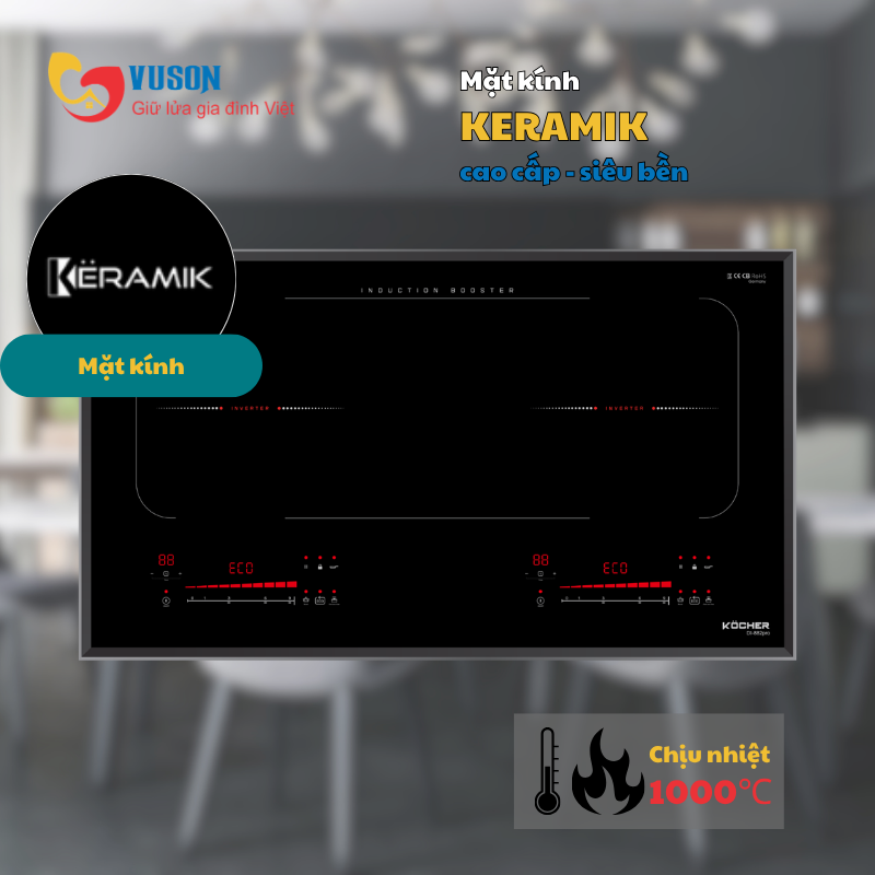 Bếp từ Kocher DI-882 Pro