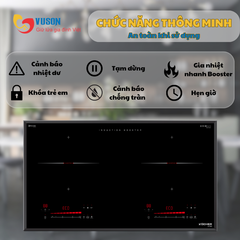 Bếp từ Kocher DI-882