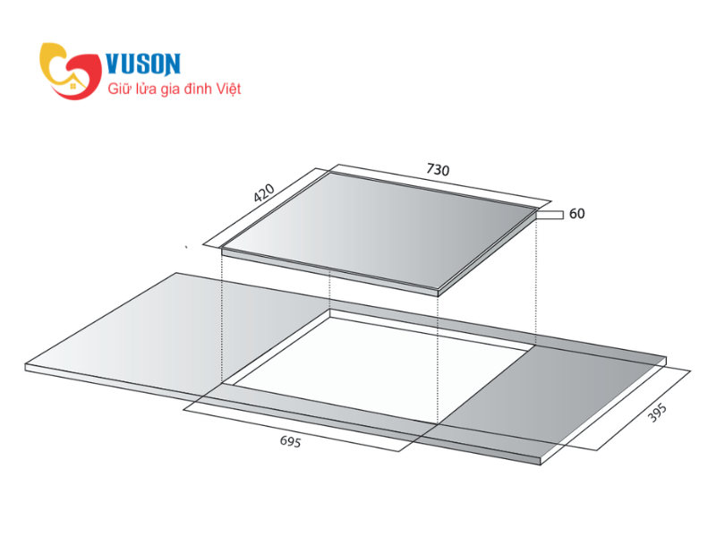 Bếp điện từ Kocher EI-330E