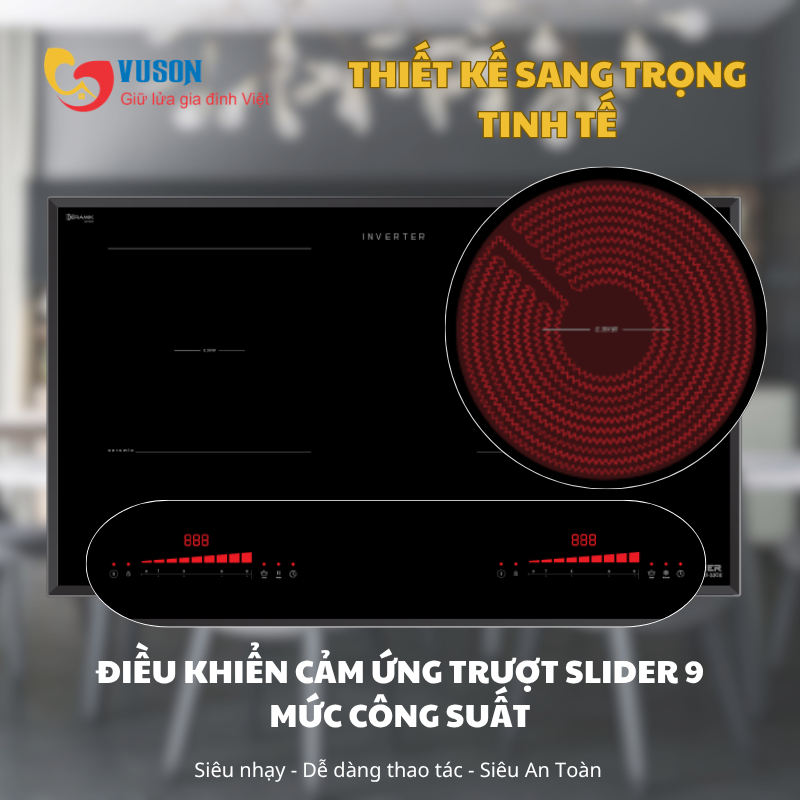 Bếp điện từ Kocher EI-330E