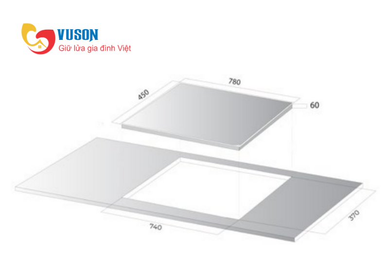 Bếp điện từ Kocher EI-355