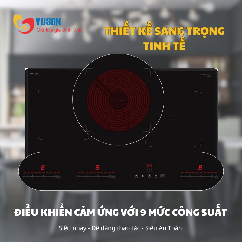 Bếp điện từ Kocher EI-355