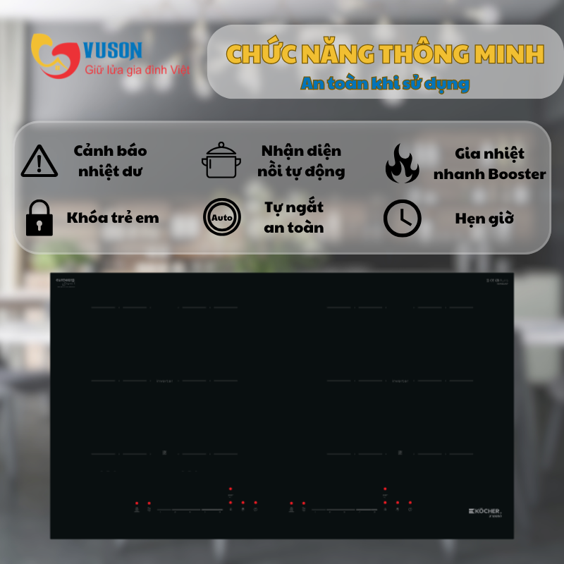 Bếp từ Kocher X-NANO 6 PRO
