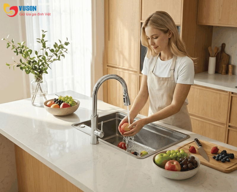 Chậu rửa bát Kocher TERA S7548