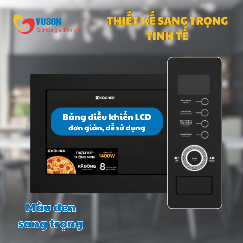 Lò vi sóng Kocher KMEU-1025A