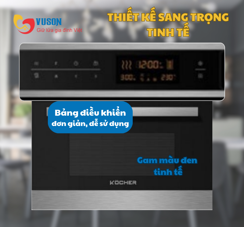 Lò vi sóng âm tủ Kocher KMEU-1050