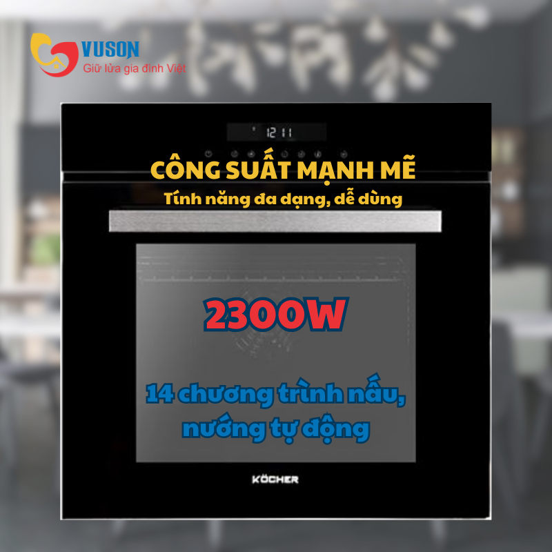 Lò nướng Kocher KOEU-71S14F