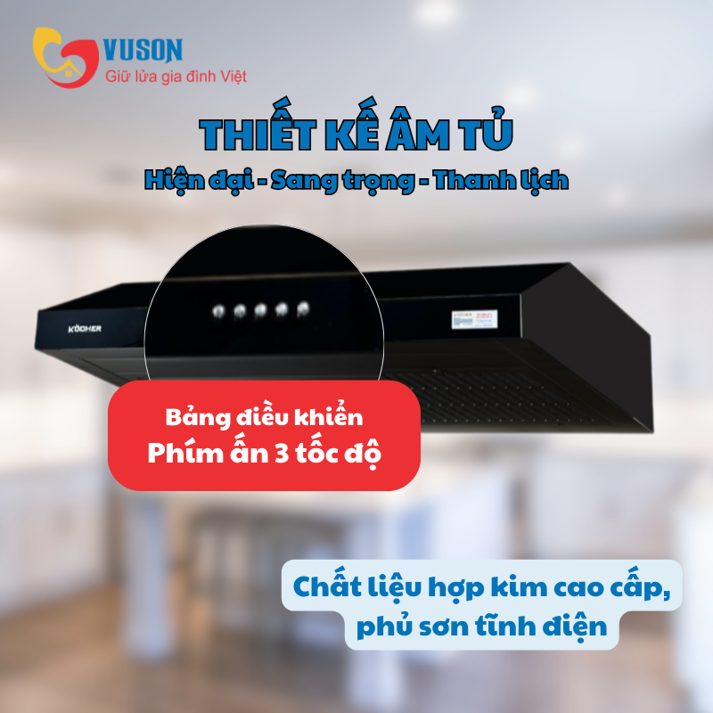 Máy hút mùi Kocher K-6070V