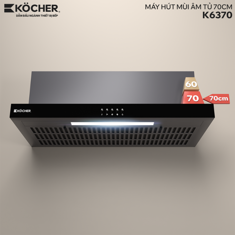 Máy hút mùi Kocher K-6370 (70cm)