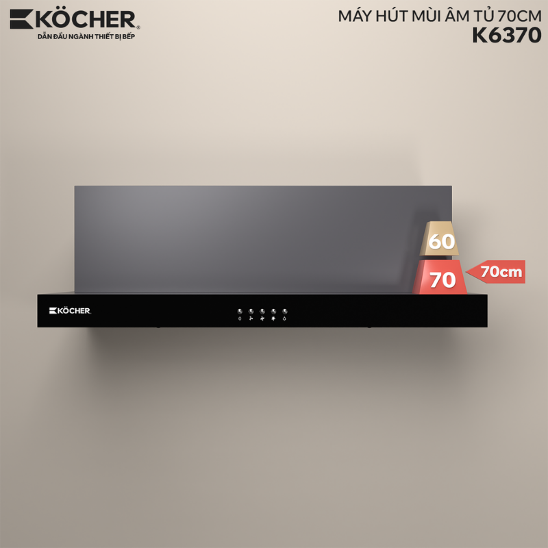 Máy hút mùi Kocher K-6370 (70cm)