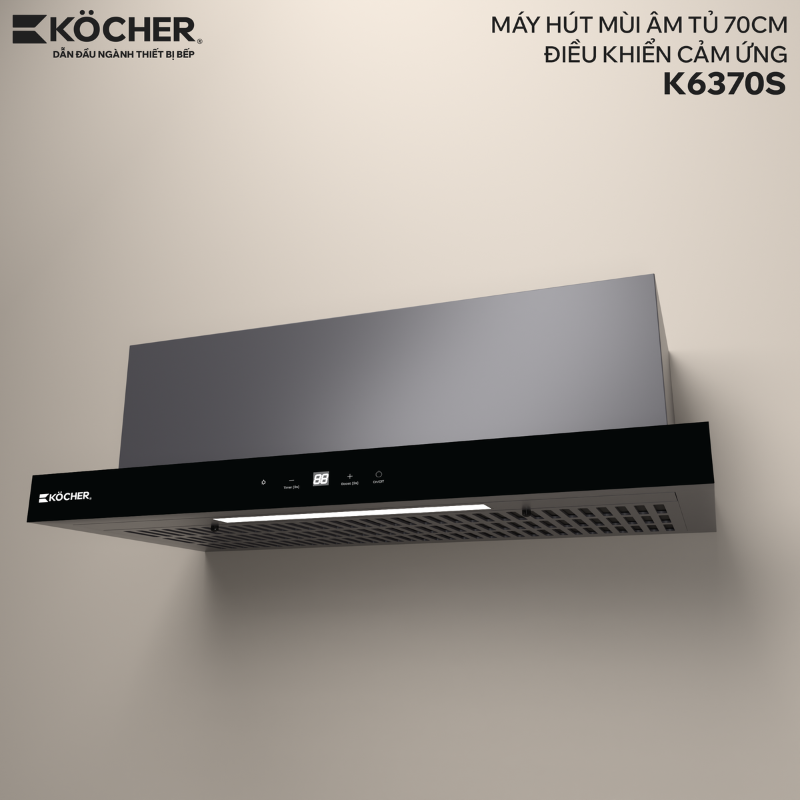 Máy hút mùi Kocher K-6370S (70cm)