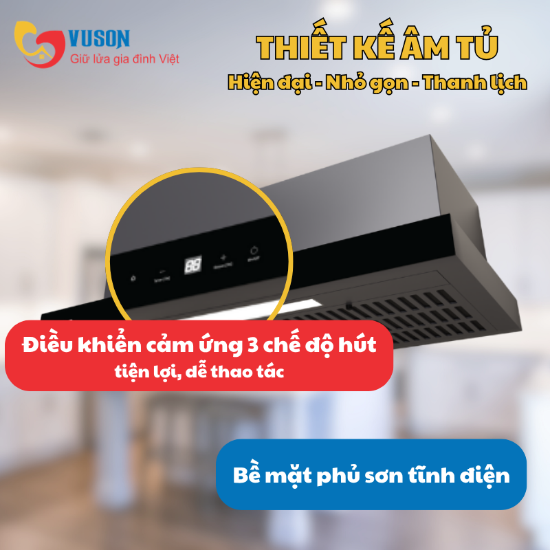 Máy hút mùi Kocher K-6370S (70cm)