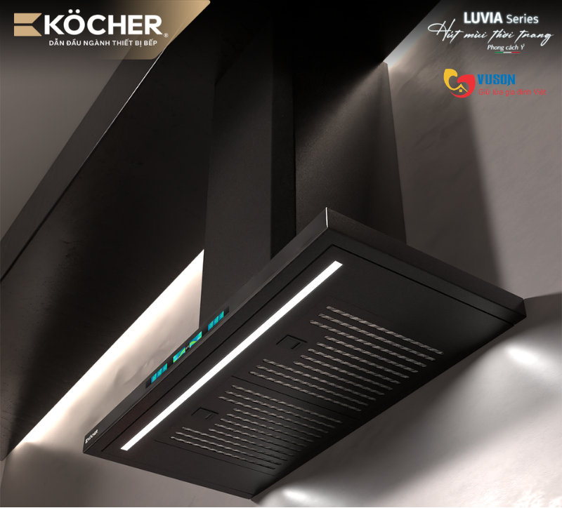 Máy hút mùi Kocher LUVIA BLACK-70